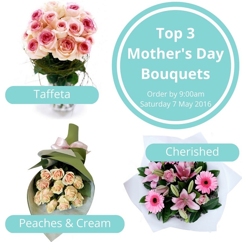 Top 3 Mother's Day bouquets